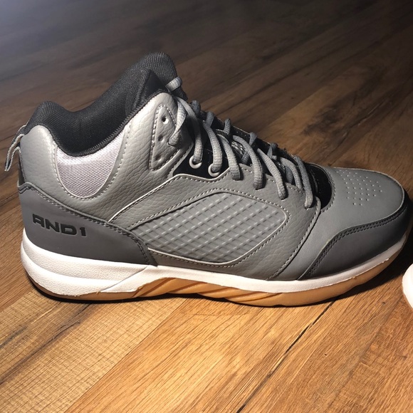 And1 | Shoes | 3 And1 Jordan Gray Black Basketball Shoes 9 | Poshmark